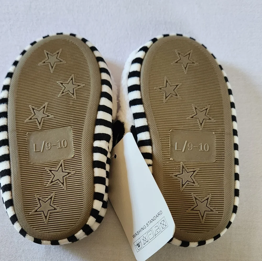 Toddler Girls Closed Back Panda Slippers